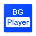 bg player android application logo